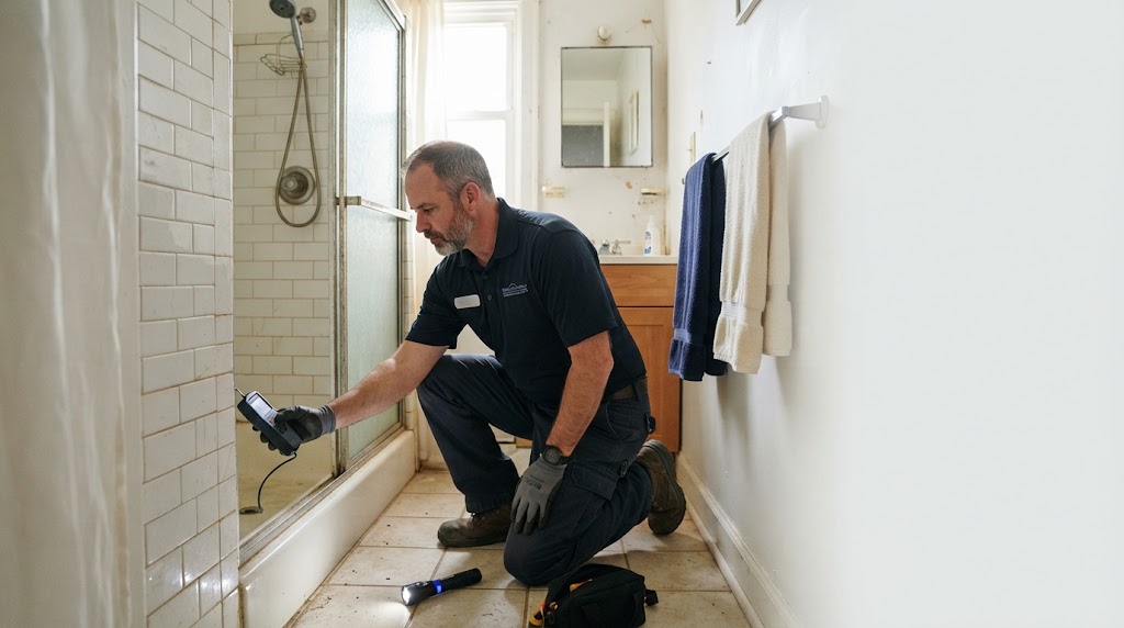 shower leak detection Irvington NJ